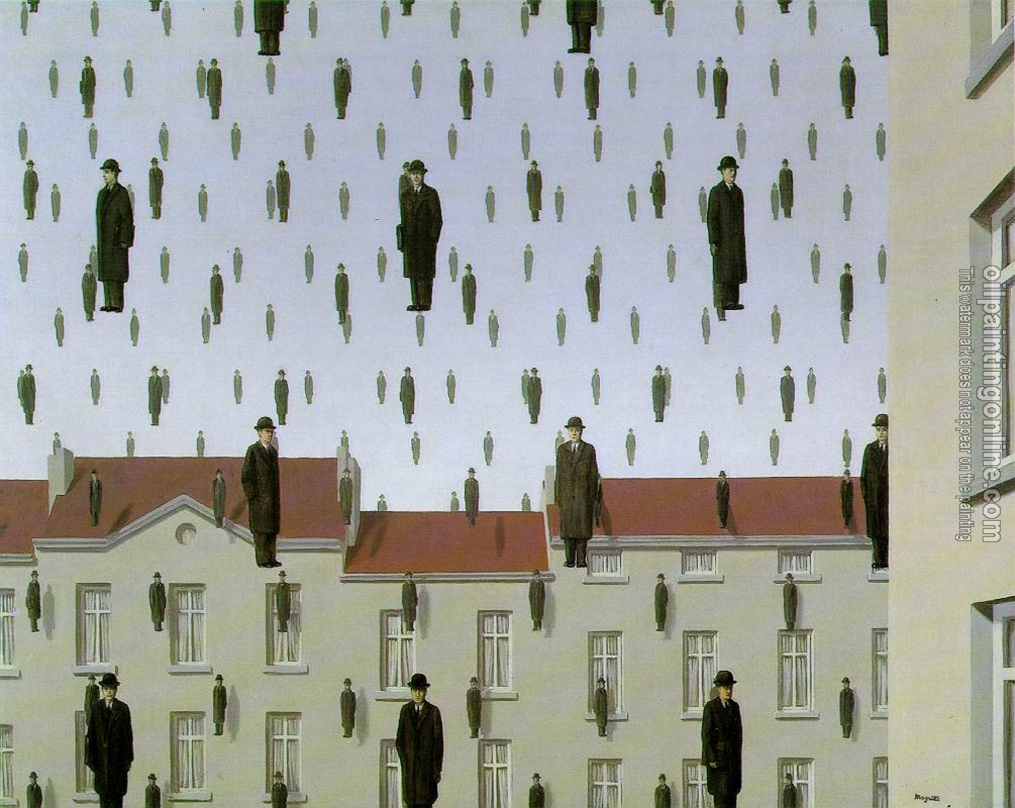 Magritte, Rene - golconda